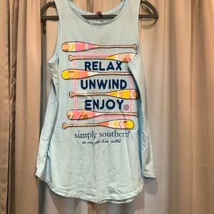Womens Simply Souther Tank NWT Size Large
